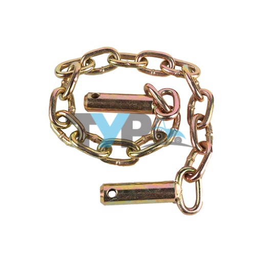 DRAWBAR PIN WITH CHAIN 25 MM