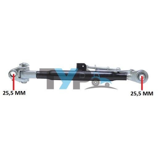 MF 285 TOPLINK WITH KNUCKLE KNU 25,5* END25,5 MM
