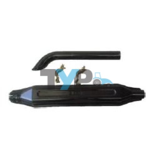 FIAT 46-56-66 SILENCER COMPLETE CURVE TYPE