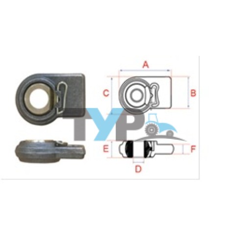 FORD 5000 YANKOLBAŞI (PİMLİ) DELİK 29 MM