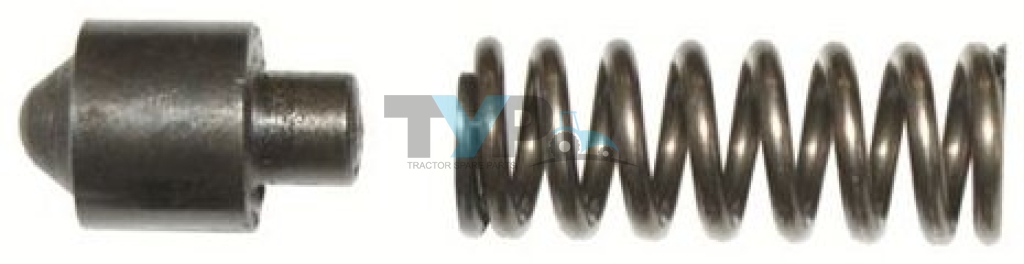 MF 135/165 PLUNGER + SPRING OEM 180418M1 191221M1 TYP Code TYP02.141